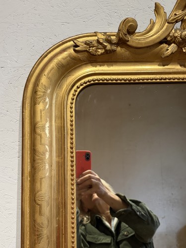 Louis-Philippe - Miroir doré Louis-Philippe