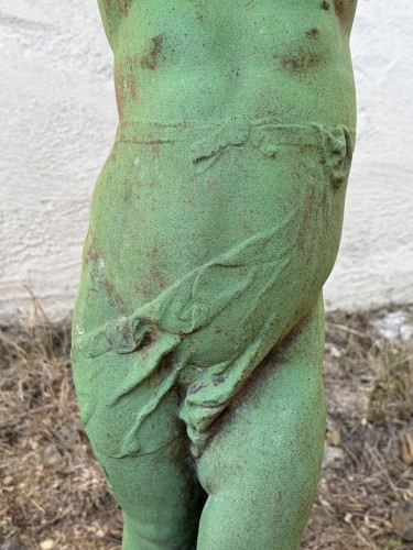 Val d’Osne paire de cherubins en fonte - Galerie Vaudemont