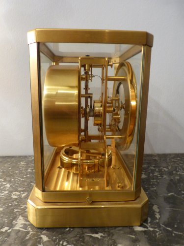 Horlogerie Pendule - Pendule Atmos en bronze doré, Jaeger Lecoultre Suisse