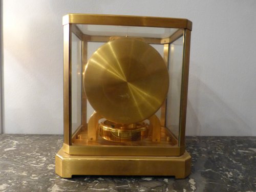 XXe siècle - Pendule Atmos en bronze doré, Jaeger Lecoultre Suisse