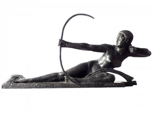 Marcel Bouraine Bronze Art Déco Penthesilia Susse Editeur