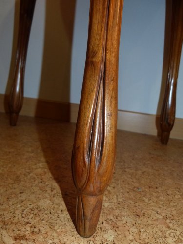 Louis Majorelle - walnut tripod gueridon table - Art nouveau