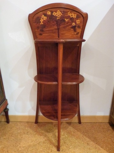 Camille Gauthier - Sellette étagère Art nouveau - Mobilier Style Art nouveau