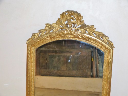 XIXe siècle - Miroir bois doré XIXe siècle