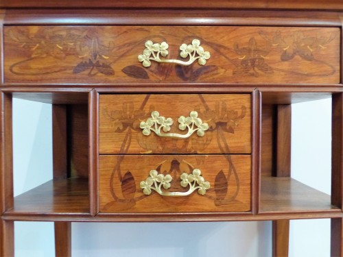 Louis Majorelle, petite desserte console Art nouveau - Galerie Vaudemont