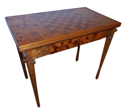 Louis Majorelle Table à jeu formant console