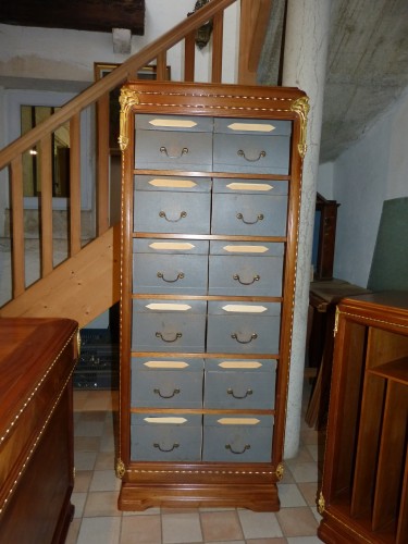 Art nouveau - Louis Majorelle - Cabinet de travail Art nouveau bronzes dorés