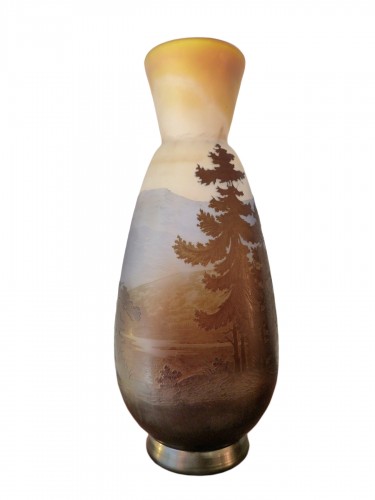 Emile Gallé - Vosges Landscape Vase