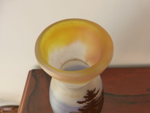 Emile Gallé - Vosges Landscape Vase - 