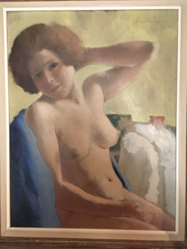 Armand Rassefosse (1862- 1934) - Nu à sa toilette, 1925 - Tableaux et dessins Style Art Déco