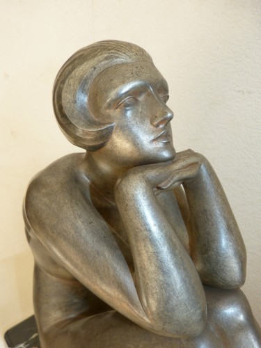 Maurice Guiraud-Rivière (1881 - 1947) -  La pensée - Art Déco