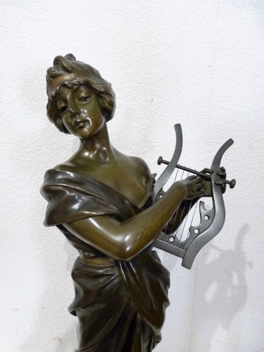 Sapho - Emmanuel Villanis (1858-1914)  - Sculpture Style Art nouveau