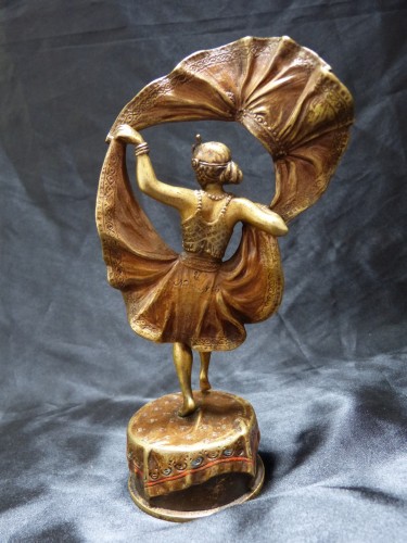Franz Xavier Bergmann - Bronze de vienne Orientaliste - Sculpture Style Art nouveau
