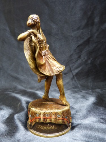 Art nouveau - Franz Xavier Bergmann - Bronze de vienne Orientaliste