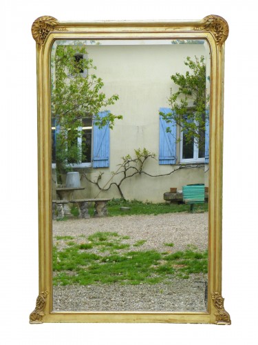 Large Art Nouveau mirror at the Glycines Ecole de Nancy