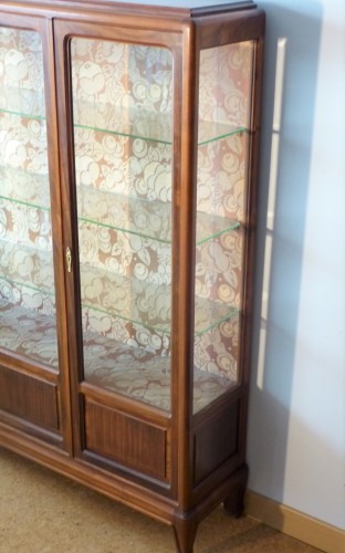 Furniture  - Art nouveau Cabinet in mahogany and rosewood attributed to the House of Majorelle.