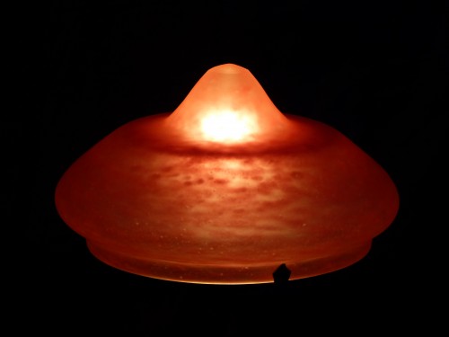 Daum et Majorelle -  Lampe Art nouveau "Aux Chardons" - Luminaires Style Art nouveau