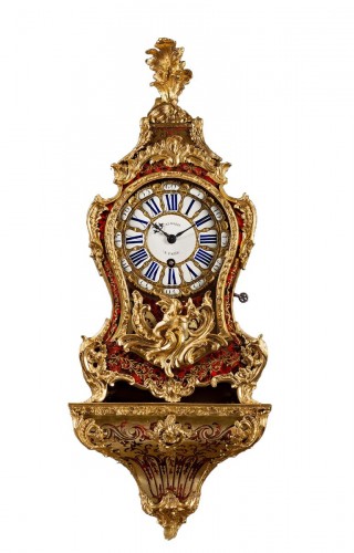 Cartel et son socle d'époque Louis XV