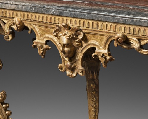 Italian console table, XVIIIe s - Furniture Style 