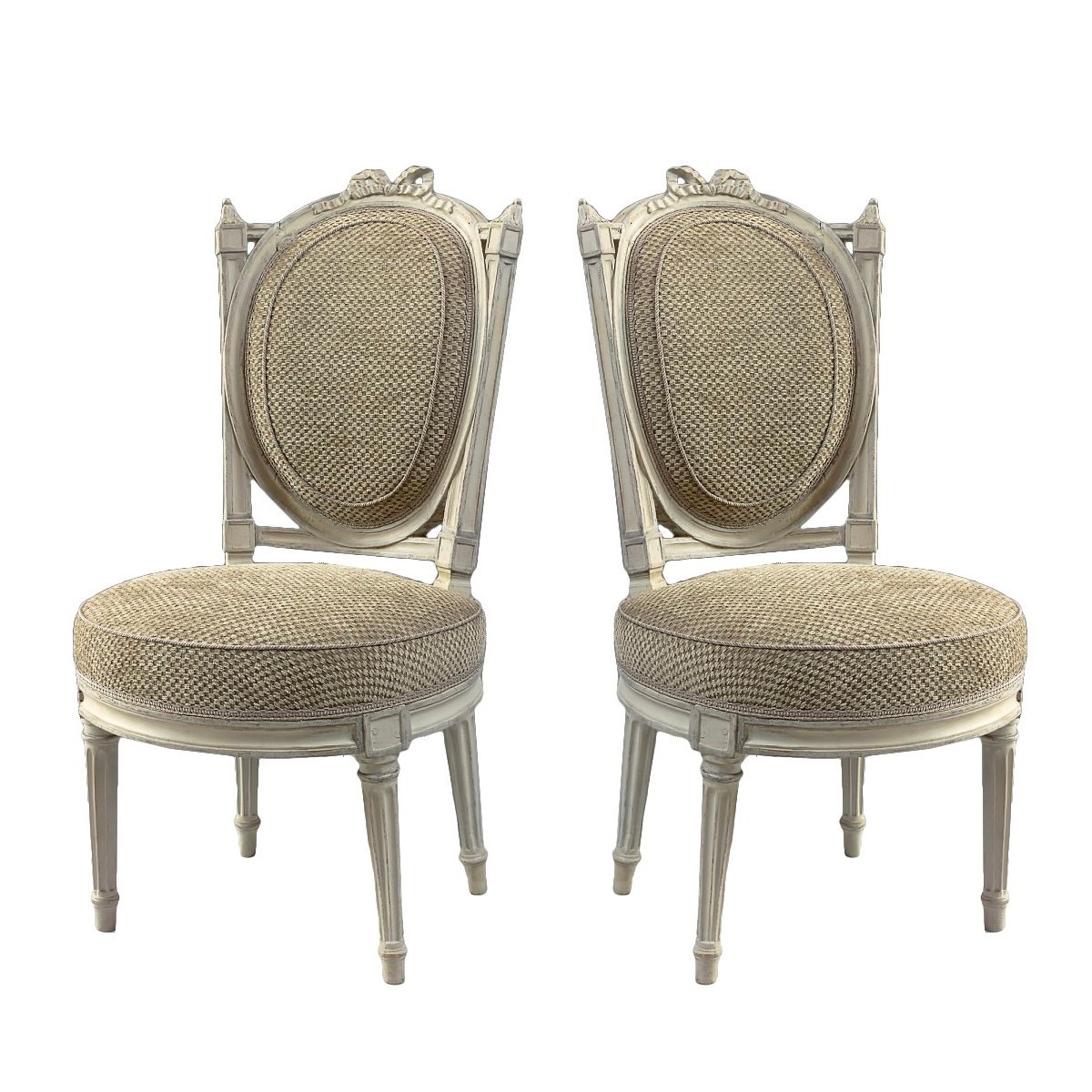 A pair of Louis XVI period chairs - Ref.107417