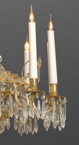 Elégant lustre corbeille - Luminaires Style Louis XVI