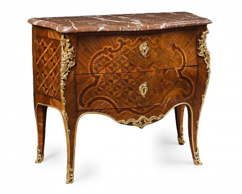 Sauteuse chest of drawers - Louis XV