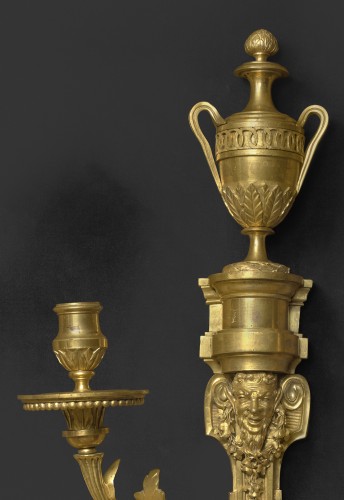 Pair of wall-lights , second third of the 18th century - Lighting Style 