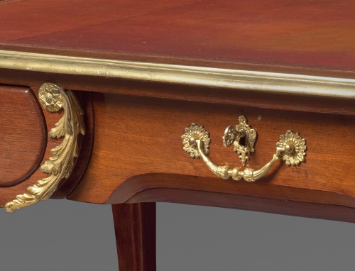 Regence period bureau plat - 