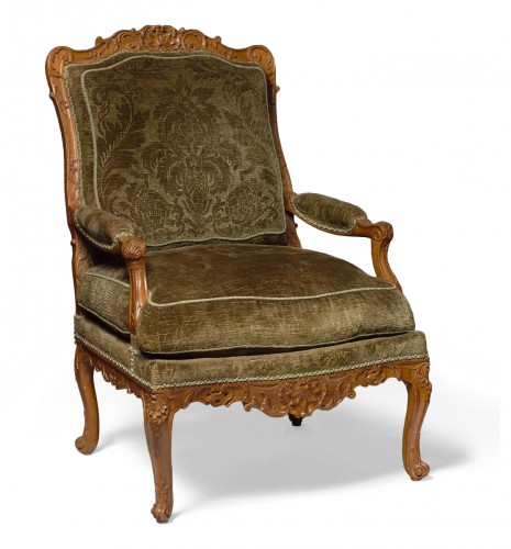 Large fauteuil à la Reine, époque Régence