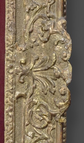 Louis XIV - Christ en ivoire encadré, XVIIe siècle