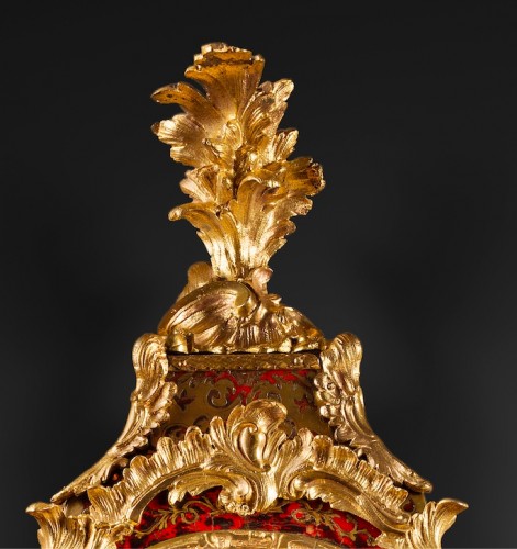Cartel et son socle d'époque Louis XV - Horlogerie Style Louis XV