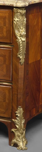 Furniture  - A Regence commode Stamped FG for François Garnier