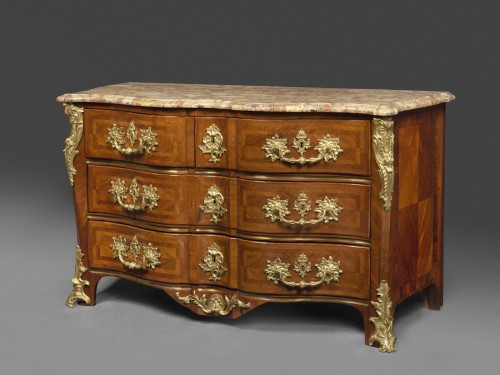 A Regence commode Stamped FG for François Garnier - French Regence