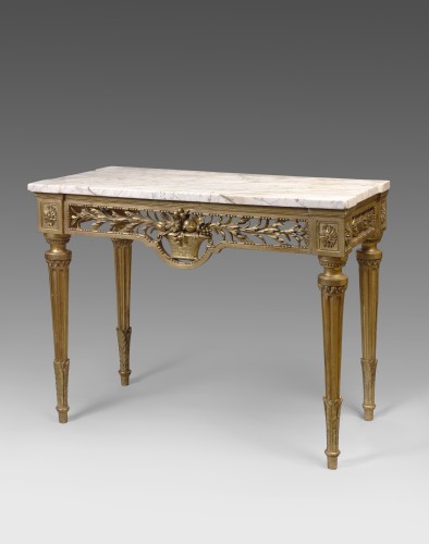 Console Provençale d'époque Louis XVI - Galerie Wanecq