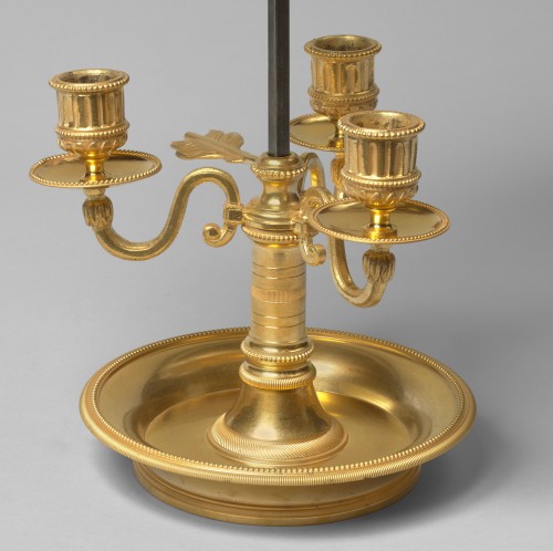 Lampe bouillotte fin XVIIIe siècle - Luminaires Style 