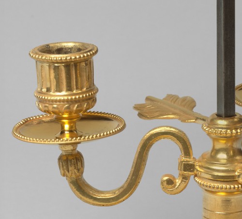 Lampe bouillotte fin XVIIIe siècle - Galerie Wanecq