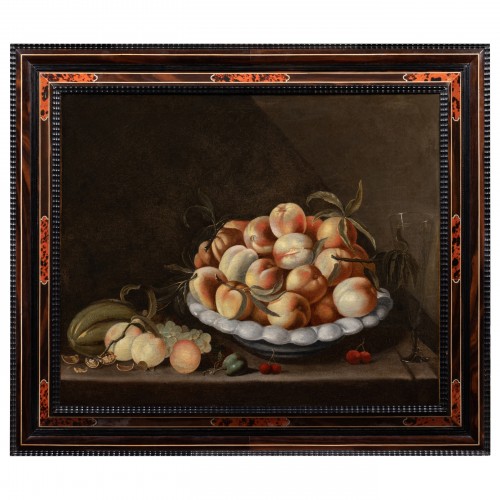 Still Life with fruits - Around Jacob Van Es (1599-1666)