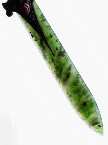 Letter Opener in Jade Circa 1900 - Art nouveau