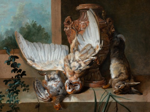 Antiquités - Nature Morte de petit Gibier Attributed to Jean Baptiste Oudry and workshop