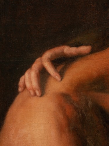 XVIIe siècle - La charité romaine attribué à Daniel Seiter vers 1670