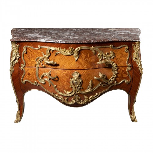 Commode Napoléon III Aux Salamandres