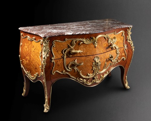 Commode Napoléon III Aux Salamandres - Napoléon III