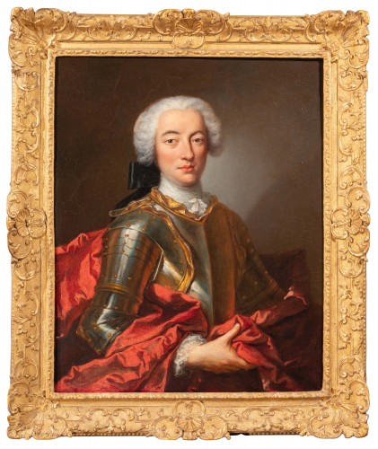 Jacques Courtin (1672-1752) – Portrait d’un officier.
