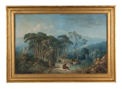 Louis François Cassas (1756-1827) - Oriental Landscape