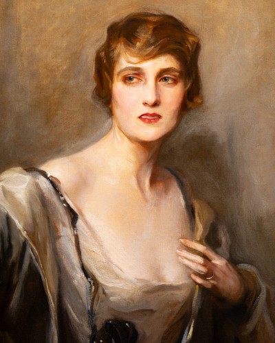 Portrait d'une élégante - Philip Alexius de László ( ( 1869 – 1937 ) - Galerie William Diximus