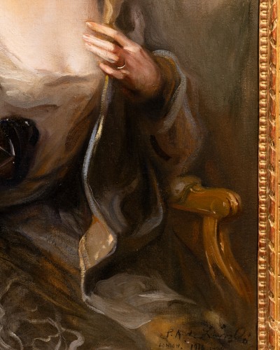 XXe siècle - Portrait d'une élégante - Philip Alexius de László ( ( 1869 – 1937 )