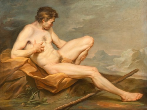 Naked man lying, Joseph Marie Vien ( 1716-1809) - 