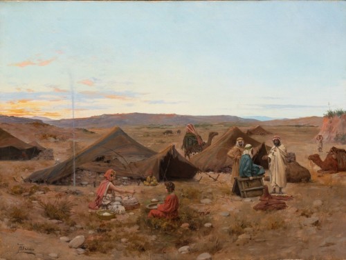 José Alsina (1850-1920) the first fire of the year - Paintings & Drawings Style 