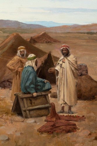 Paintings & Drawings  - José Alsina (1850-1920) the first fire of the year