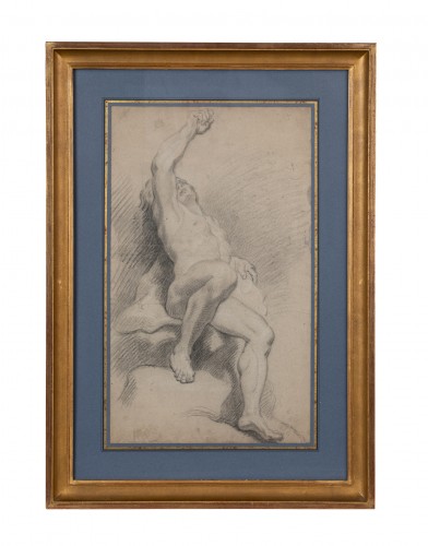 École française du XVIIIe siècle - Académie d’homme